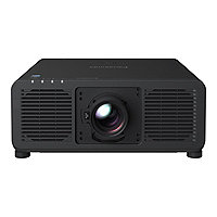 Panasonic PT-REQ80BU - DLP projector - standard lens - LAN - black