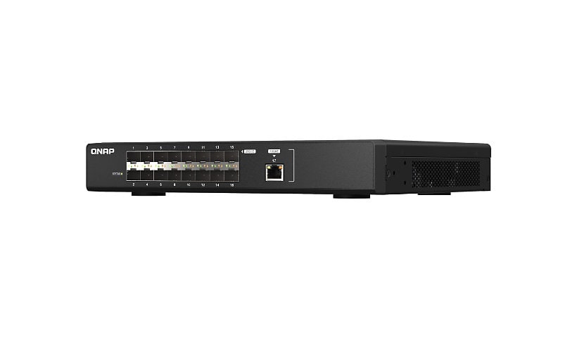 QNAP QSW-M5216-1T - switch - 17 ports - managed - rack-mountable