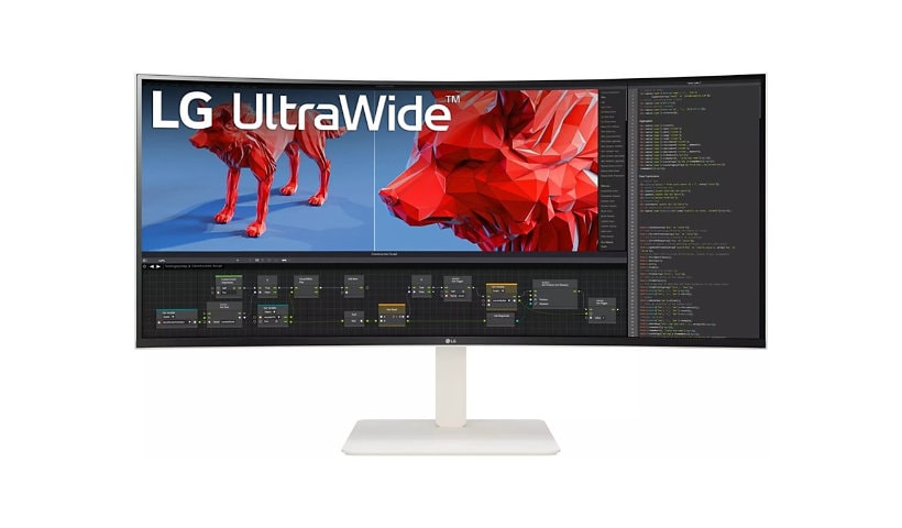 LG UltraWide 38WR85QC-W - écran LED - incurvé - 38 po - HDR