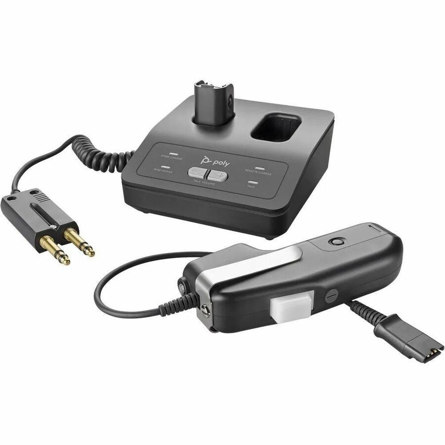 HP Poly CA22CD-SC DECT Cordless Push-To-Talk Headset Adapter 