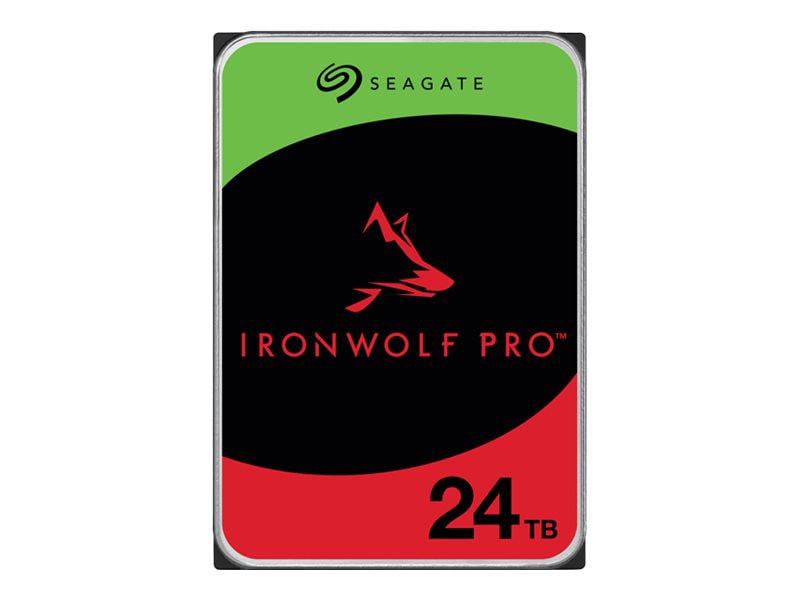 Seagate IronWolf Pro ST24000NT002 - hard drive - 24 TB - SATA 6Gb/s