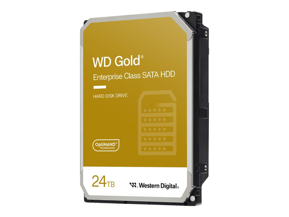 WD Gold - hard drive - Enterprise - 24 TB - SATA 6Gb/s