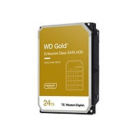 WD Gold - hard drive - Enterprise - 24 TB - SATA 6Gb/s