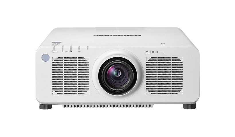 Panasonic PT-RCQ80WU7 - DLP projector - standard lens - LAN - white