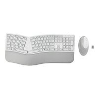 Kensington Pro Fit Ergo Wireless Keyboard and Mouse - ensemble clavier et souris - US - gris