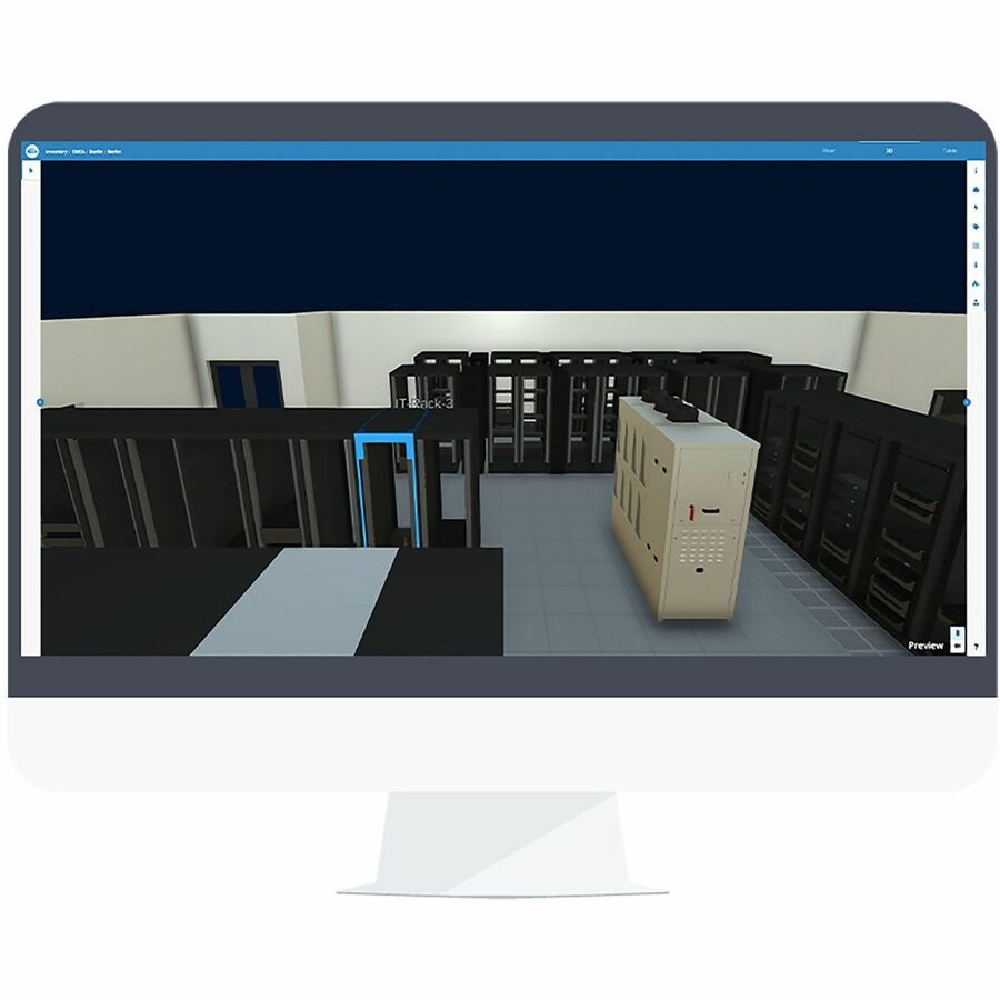 APC by Schneider Electric EcoStruxure IT Advisor + Capacity - Subscription License - 150 Rack - 1 Year