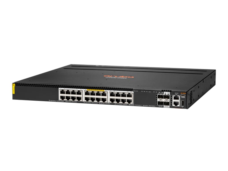 HPE Aruba 6300L 24-port Smart Rate CL6 Dual Port SFP56/50G 2-port SFP28 25G Layer 2 Switch