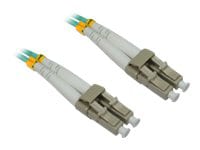 4XEM network cable - 1 m - aqua blue
