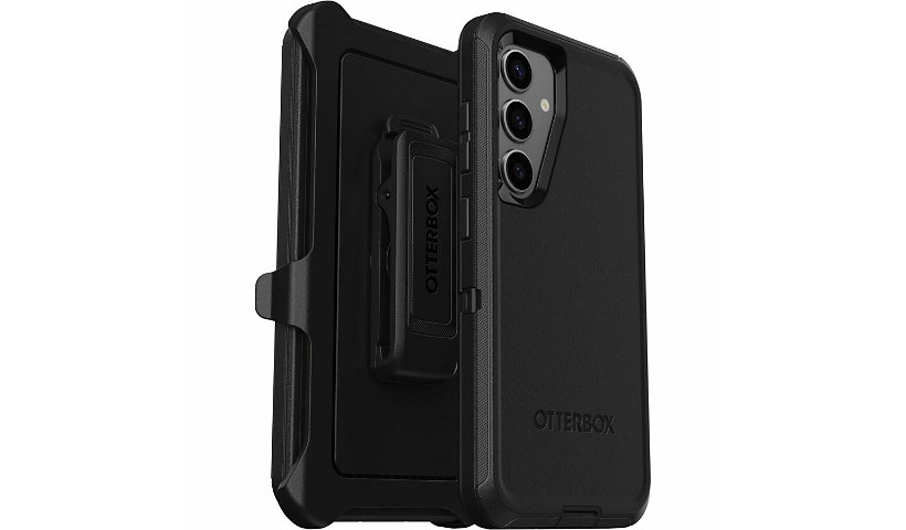 OtterBox Defender Carrying Case (Holster) Samsung Galaxy S24 Smartphone - Black