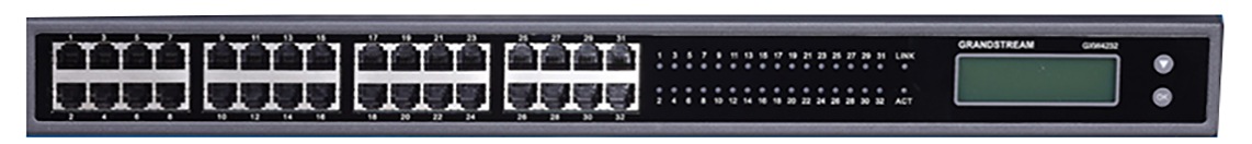 Grandstream 32-Port High Density FXS Analog VoIP Gateway