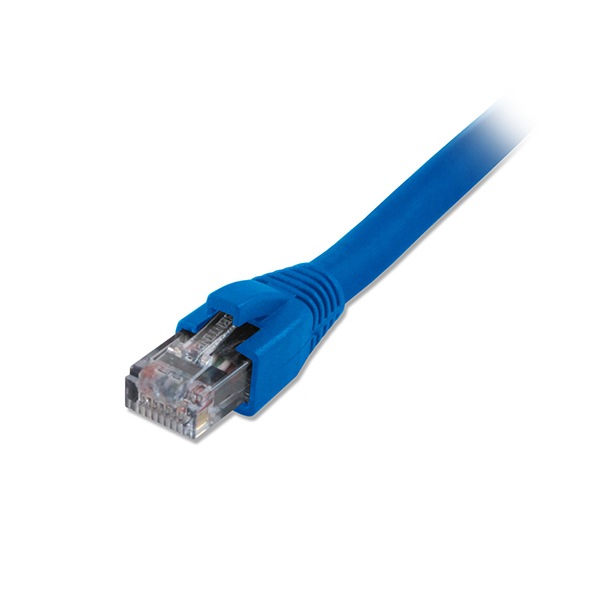 Comprehensive Pro AV/IT Integrator Series 75' CAT6 RJ-45 Solid Conductor Plenum Patch Cable - Blue