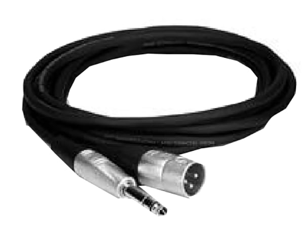 Hosa 5' REAN 1/4" TRS Male to XLR3-Male Pro Balanced Interconnect Cable