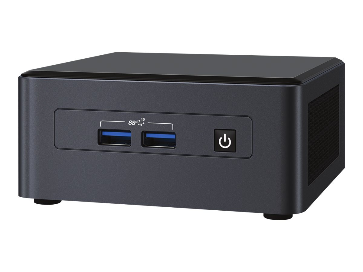 Intel Next Unit of Computing Kit 11 Pro Kit - NUC11TNHv7 - mini PC Core i7 1185G7 3 GHz - vPro - 0 GB - no HDD
