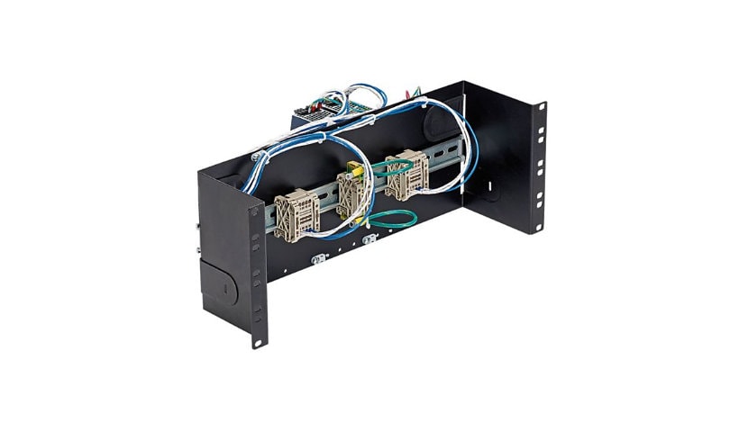 Panduit Expansion Tier for Two Industrial Switch - Black