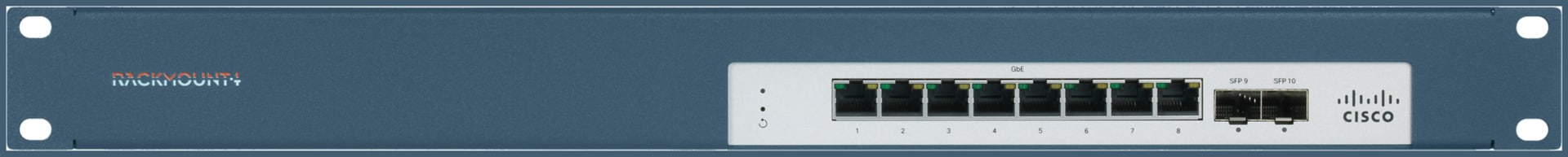 Rackmount.IT Rack Mount Kit for Meraki MS130-8P Cloud Managed Network Switc