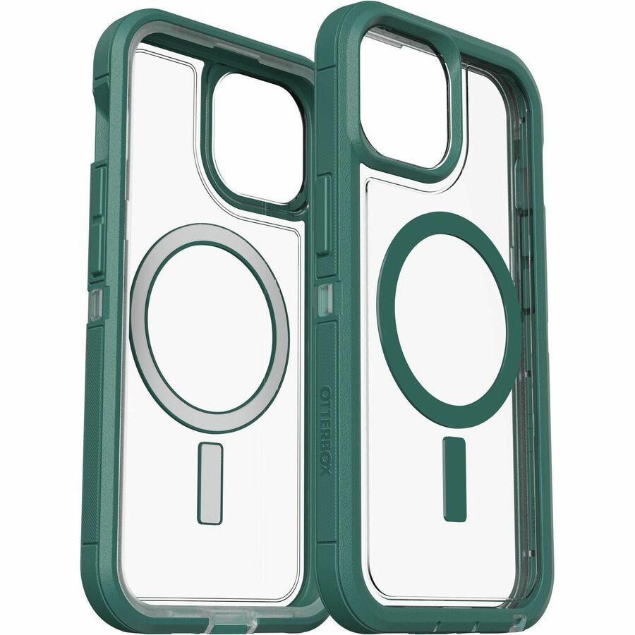 OtterBox iPhone 15, iPhone 14 and iPhone 13 Case Defender Series XT Clear for MagSafe