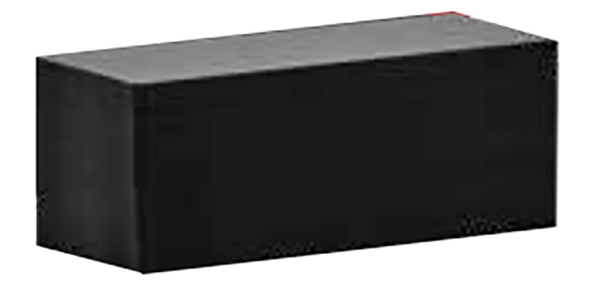 Evolis Long PVC Blank Card for ID Card Printer - Matte Black