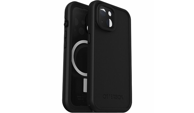 OtterBox fr&#275; Carrying Case Apple iPhone 15 Smartphone - Black