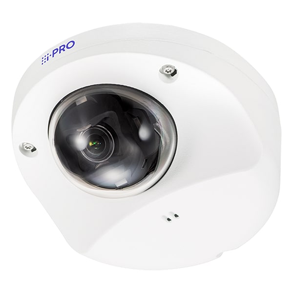 i-PRO Panasonic 2MP Outdoor Compact Dome Network Camera with AI Engine