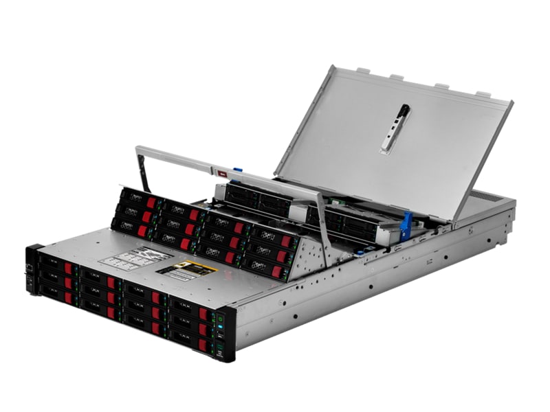 HPE Apollo 4200 Gen10 Plus Qumulo Hybrid Node - rack-mountable - Xeon Silver 4310 2.1 GHz - 128 GB - SSD 2 x 12.8 TB,