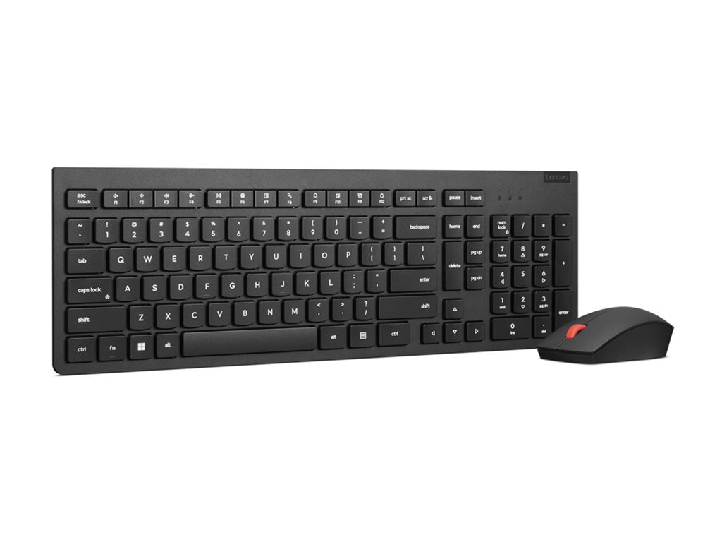 Thumbnail 2 of 8 for Lenovo Essential Wireless Combo Gen 2 - keyboard and mouse set - QWERTY - US English - black Input Device