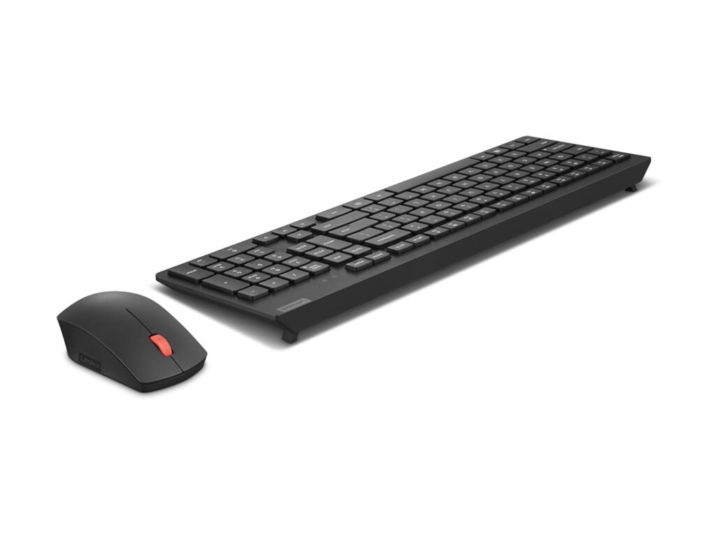 Thumbnail 5 of 8 for Lenovo Essential Wireless Combo Gen 2 - keyboard and mouse set - QWERTY - US English - black Input Device