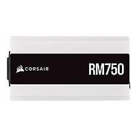 CORSAIR RM White Series RM750 - alimentation électrique - 750 Watt