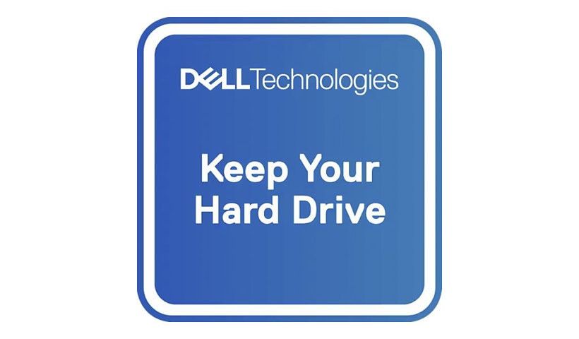 Dell 5Y Keep Your Hard Drive - extended service agreement - 5 years