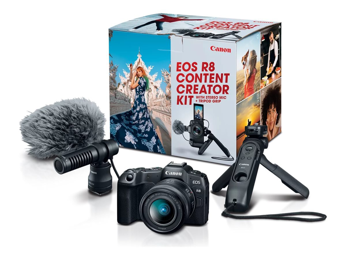Canon EOS R8 - Content Creator Kit - digital camera RF 24-50mm F4.5-6.3 IS