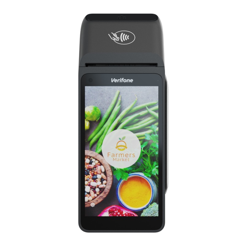 VeriFone T650c 5.5" Multi-Media Countertop Payment Device with 16GB Flash/2GB RAM Memory