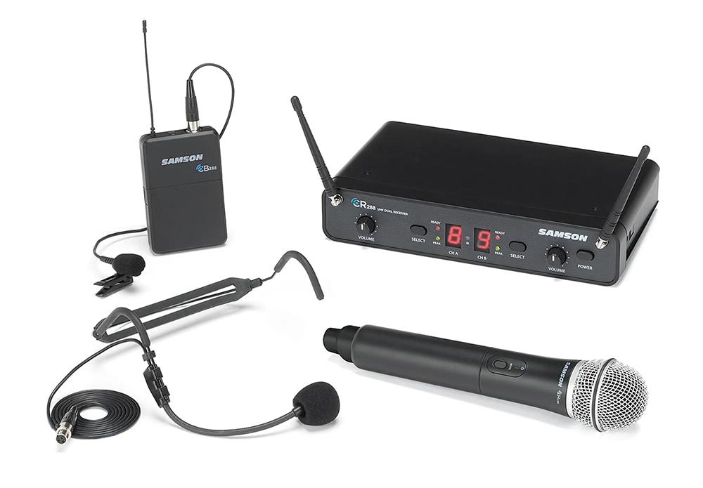 Samson Concert 288 Dual-Channel UHF All-in-one Wireless System