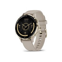 Garmin Venu 3S - french gray - smart watch with band - 8 GB