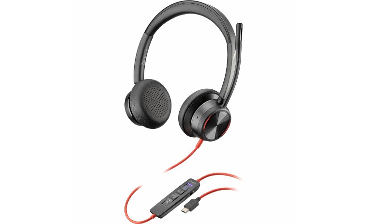 Poly Blackwire 8225 Microsoft Teams Certified Headset +USB-C/A