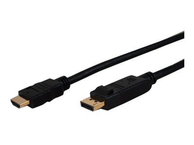 Comprehensive Standard adapter cable - DisplayPort / HDMI - 10 ft