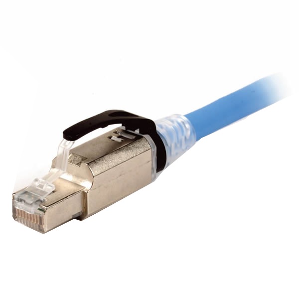 Siemon Z-Plug Shielded CAT6A RJ-45 Copper Straight Cable - ZP1-6AS-00S ...