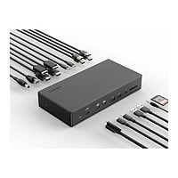 Kensington SD4880P - station d'accueil - USB-C / USB4 / Thunderbolt 3 / Thunderbolt 4 - 2 x HDMI, 2 x DP - 1GbE, 2.5GbE