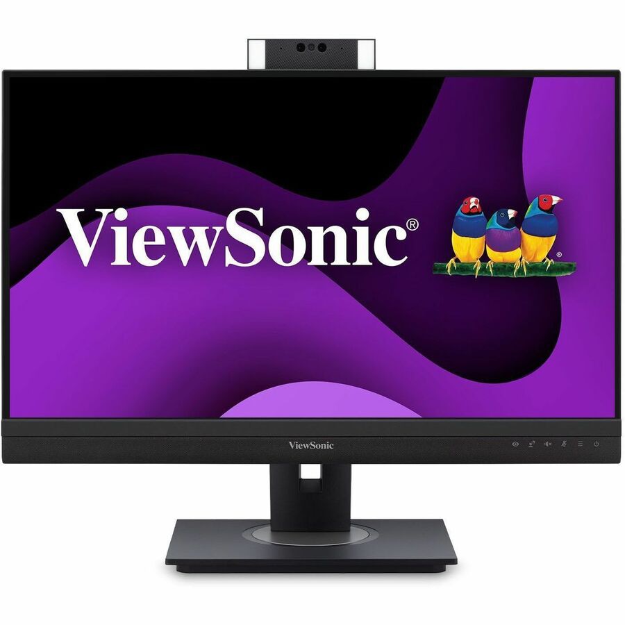 ViewSonic VG2757V-2K 27 Inch 1440p Video Conference Docking Monitor with Windows Hello Compatible IR Webcam, Advanced