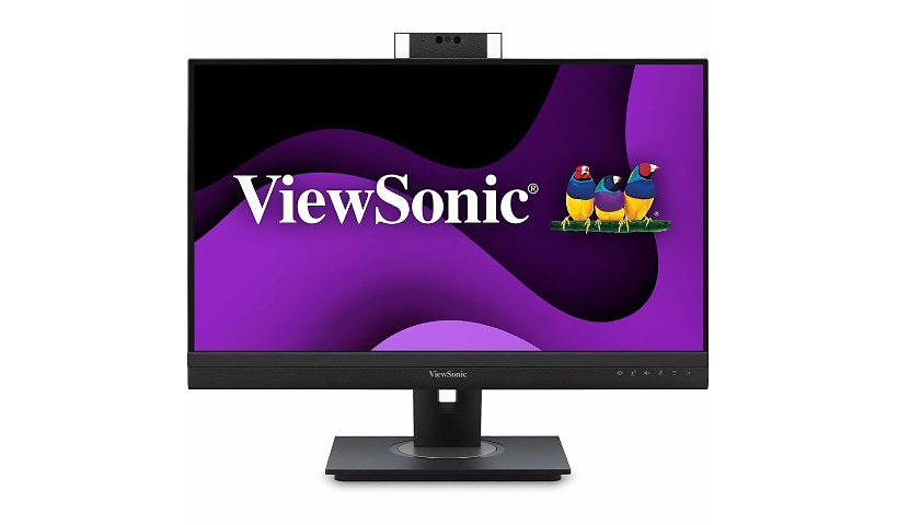 ViewSonic VG2757V-2K 27 Inch 1440p Video Conference Docking Monitor with Windows Hello Compatible IR Webcam, Advanced