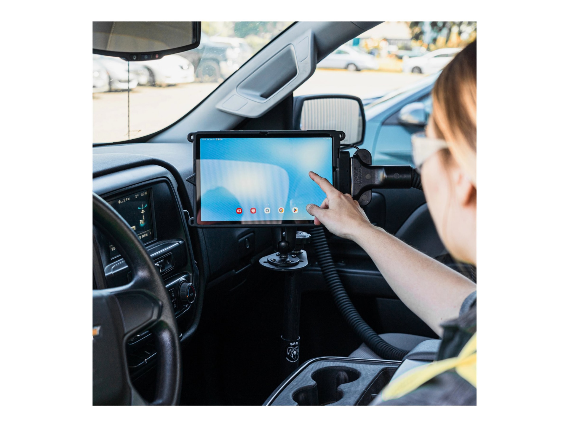 Thumbnail 6 of 6 for RAM Mounts GDS IntelliSkin Next Gen Protective Sleeve for A9+ Tablet