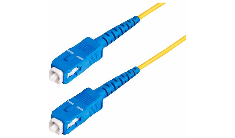 StarTech.com 30m (98.4ft) SC to SC (UPC) OS2 Single Mode Simplex Fiber Optic Cable,9/125µm, 100G, LSZH Fiber Patch Cord