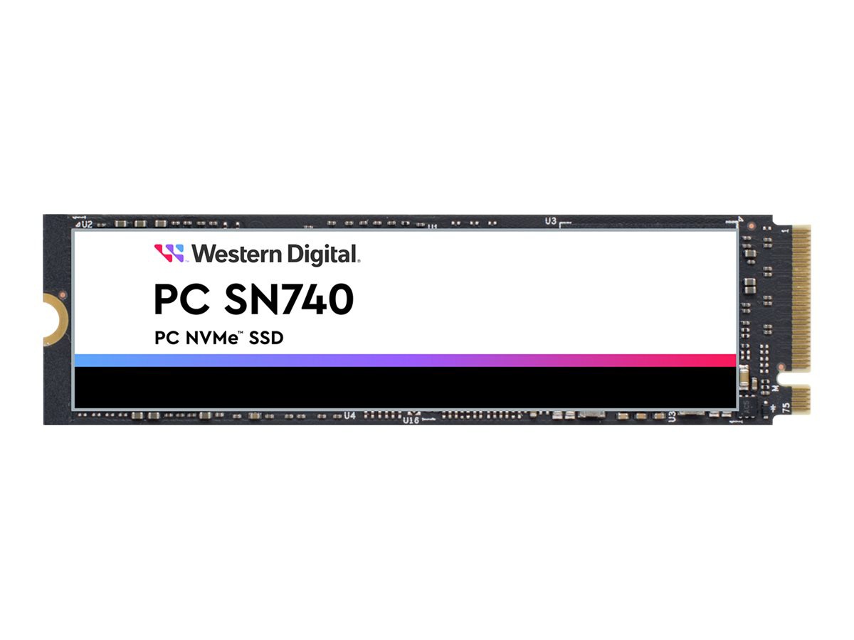 WD PC SN740 NVMe SSD SDDPNQD-512G - SSD - 512 GB - PCIe 4.0 x4 (NVMe)