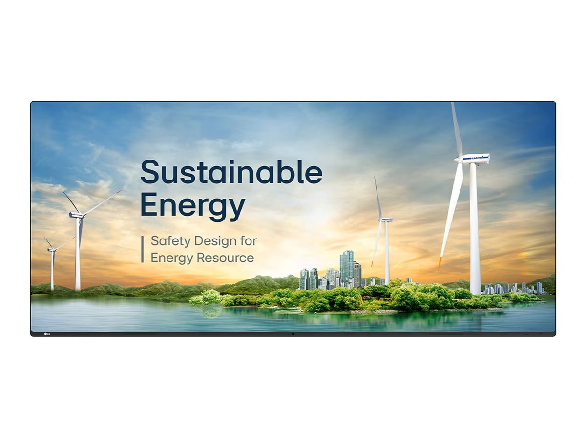 LG 105BM5N-B 105'' 21:9 Ultra Stretch Signage Optimized for Business Environments