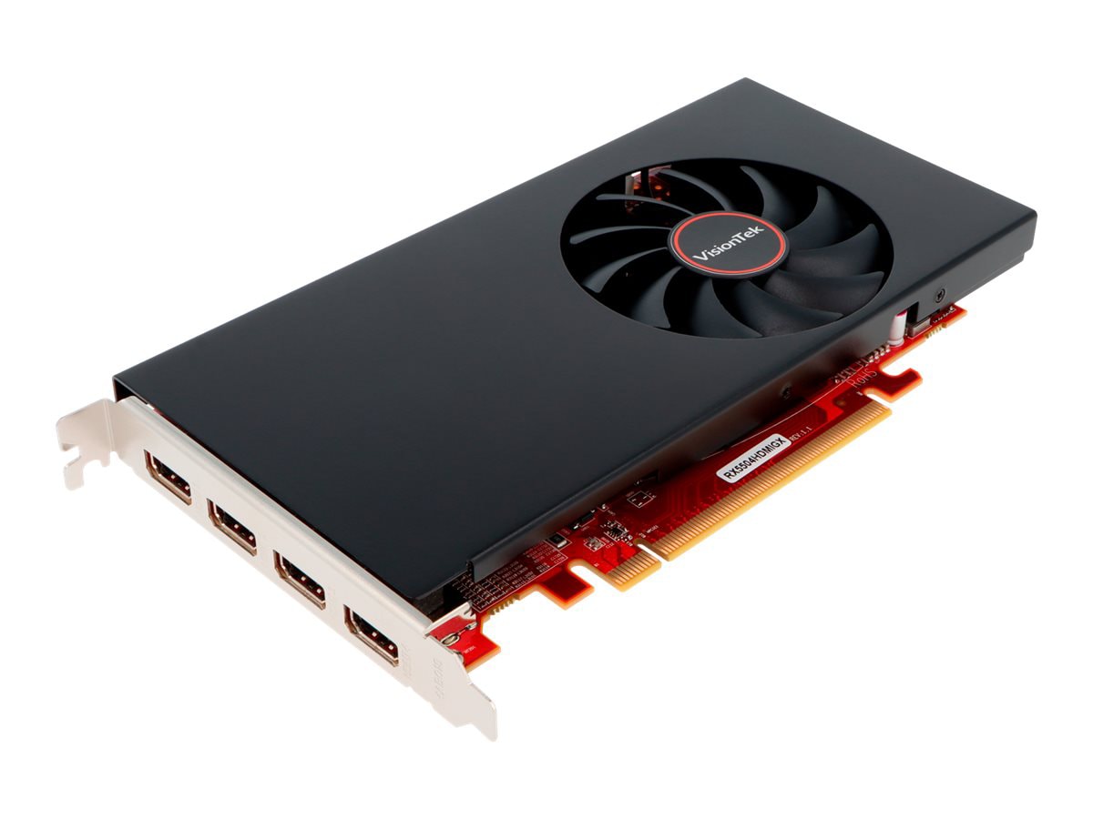 VisionTek AMD Radeon RX 550 Graphic Card - 4 GB GDDR5 - Full-height