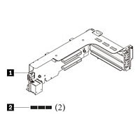 Lenovo ThinkSystem 2U x16/x8/x8 PCIe G4 Riser 1/2 Kit - riser card