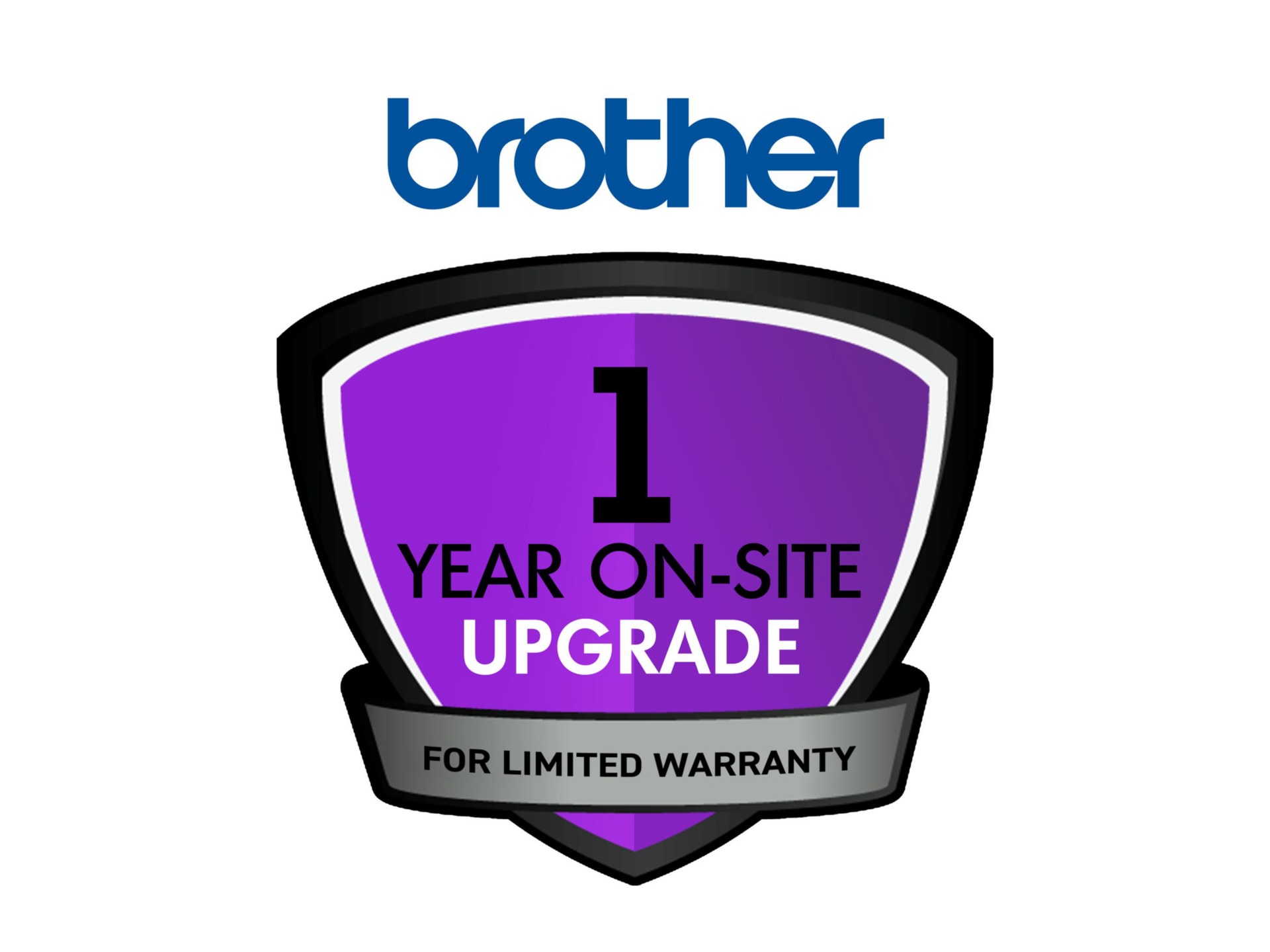 Brother Warranty Upgrade - 1 year - on-site