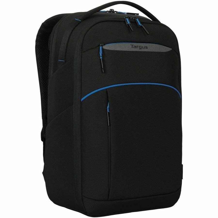 Targus Coastline EcoSmart TBB643GL Carrying Case (Backpack) for 15" to 16" Notebook, Water Bottle - Black - TAA