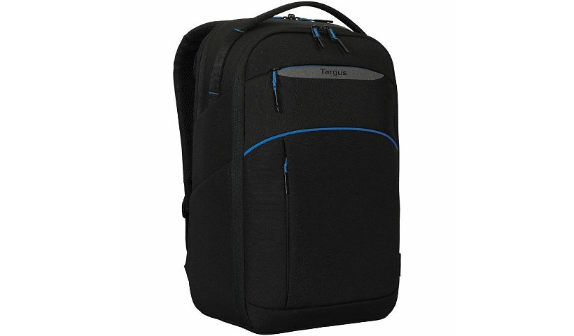 Targus Coastline EcoSmart TBB643GL Carrying Case (Backpack) for 15" to 16" Notebook, Water Bottle - Black - TAA