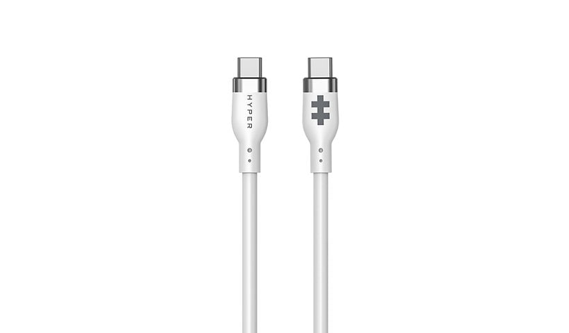 Sanho HyperJuice 1m 240W Silicone USB-C to USB-C Cable - White