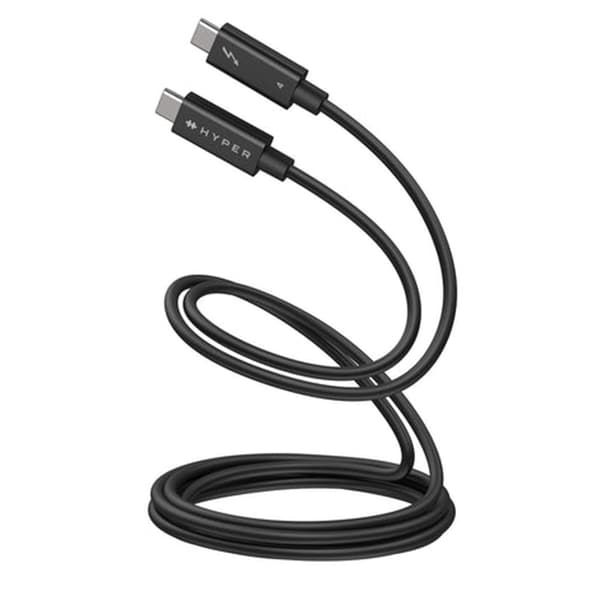 HyperJuice 2m 240W Silicone USB-C to USB-C Cable - Black