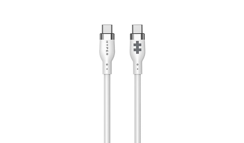 Sanho HyperJuice 2m 240W Silicone USB-C to USB-C Cable - White